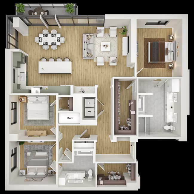 Unit Encore-113 Encore-113 floor plan