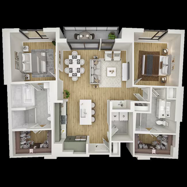 Unit Encore-109 Encore-109 floor plan
