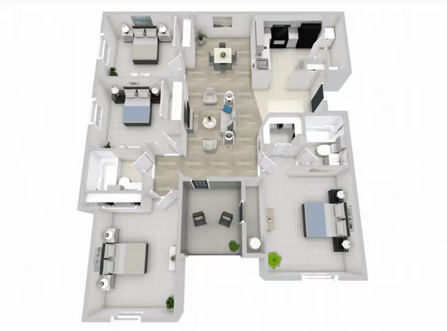 Unit 423 423 floor plan