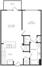A1.1 1073 floor plan