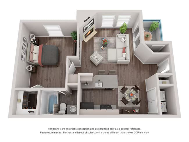 Unit 7-7203 7-7203 floor plan