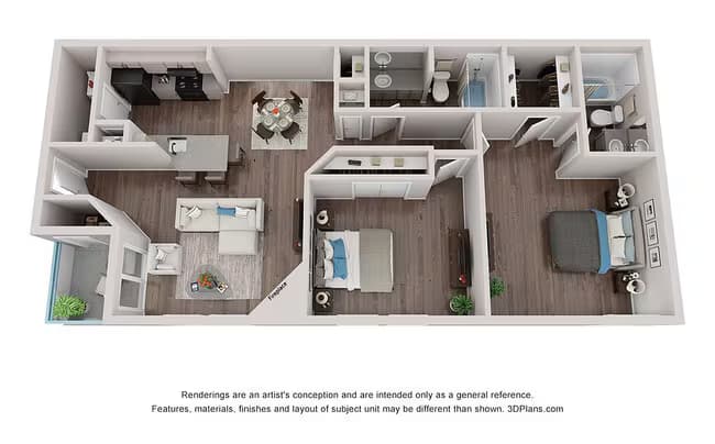 Unit 4-4306 4-4306 floor plan