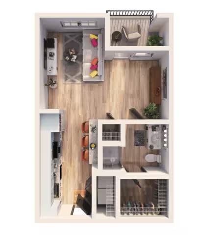 Unit 154 354 floor plan