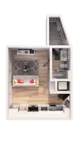 Unit 308 308 floor plan