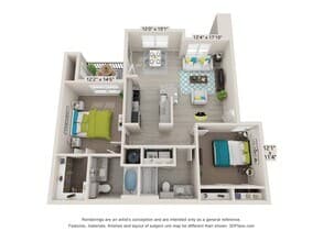 The Ford 5303 floor plan