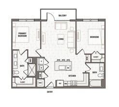 B1 4-4408 floor plan
