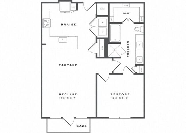 A8 343 floor plan
