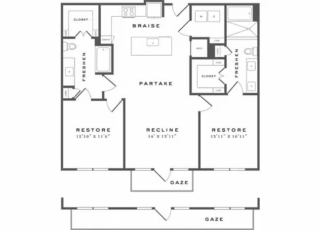 B5 378 floor plan