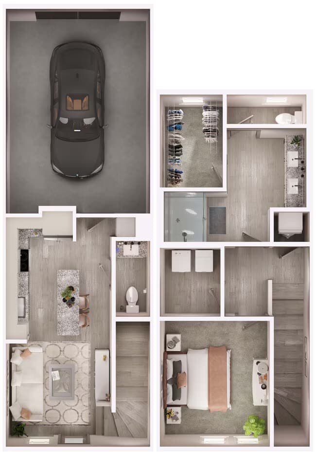 A7 Townhome 13-13105 floor plan