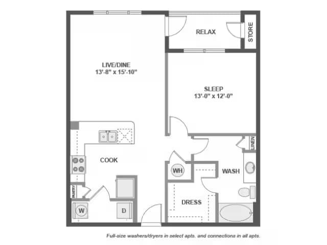 Unit 5-5103 5-5103 floor plan