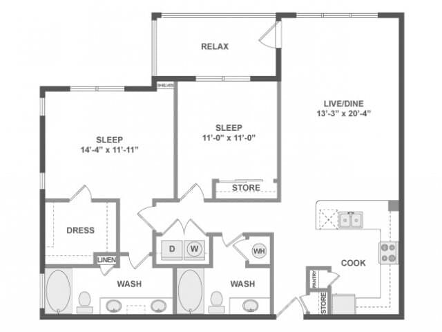 C5a 4-4201 floor plan
