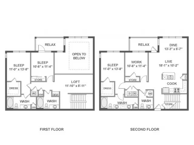 D11TX 13-13102 floor plan