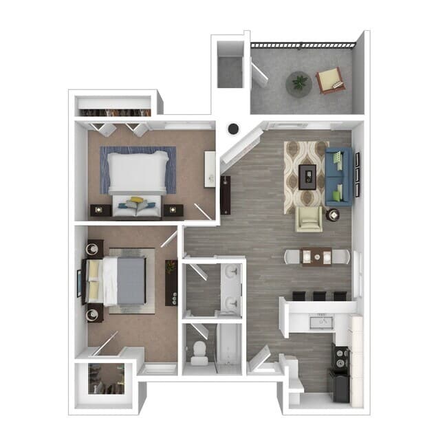 Unit Q4701 Q4701 floor plan