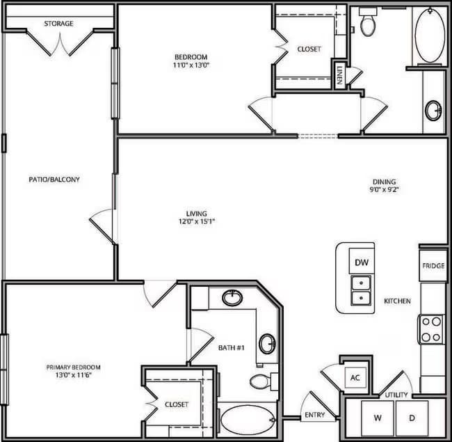 B2 09307 floor plan