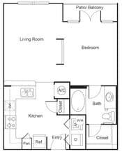A1 - Studio 347 floor plan