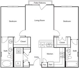 B1 358 floor plan
