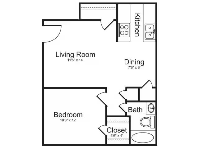 Unit 1506 1506 floor plan