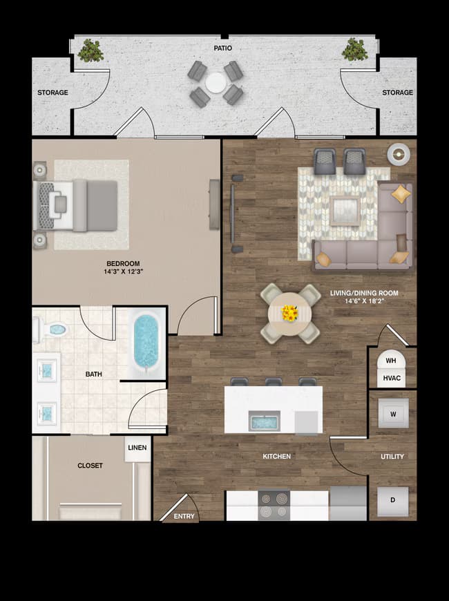 Unit 4208 4208 floor plan