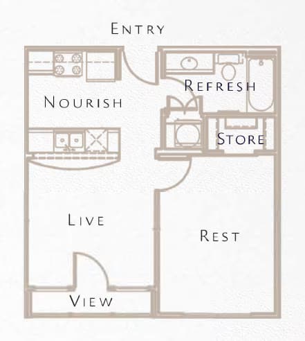 Unit 131 232 floor plan