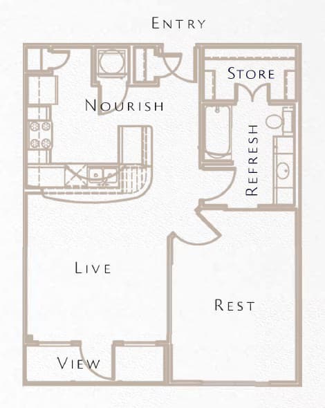 Unit 134 134 floor plan