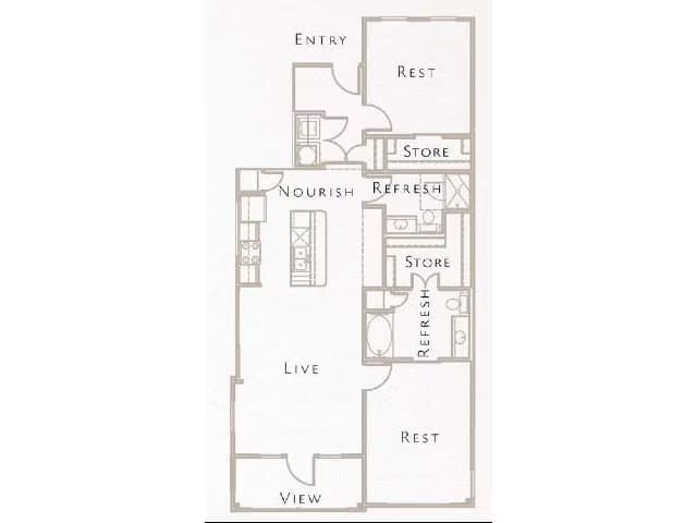 B4 302 floor plan