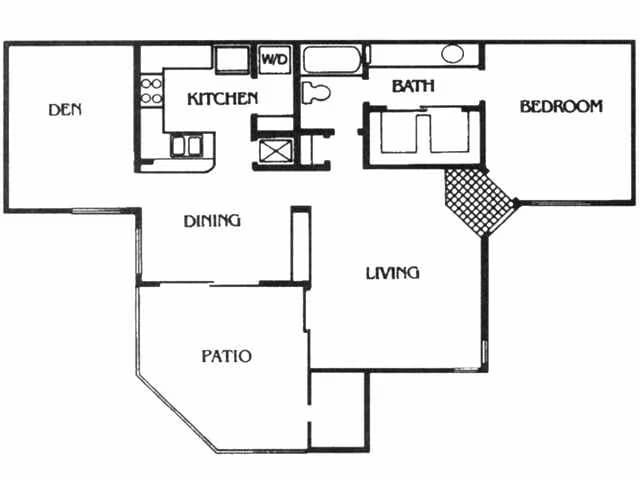 E Plan 0101 floor plan