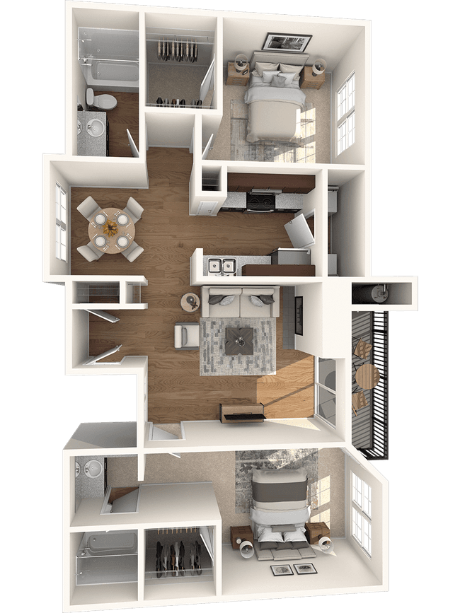 Unit 1005 0258 floor plan