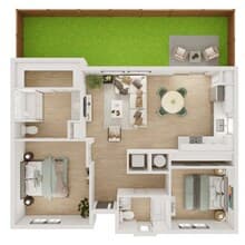 B 248 floor plan