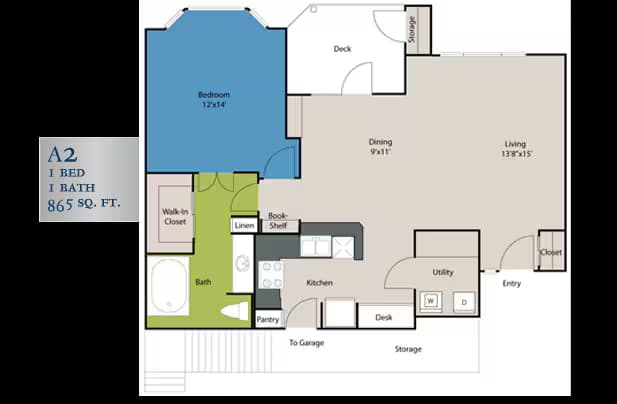 A2 1713 floor plan