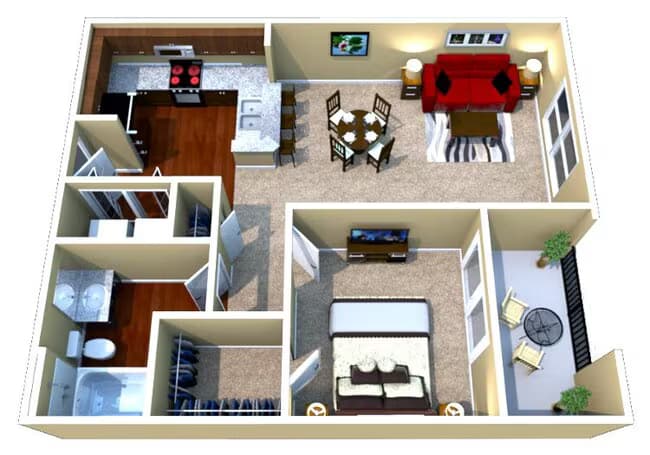 Unit 812 812 floor plan