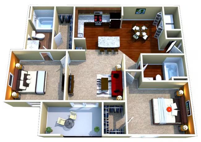 Unit 921 921 floor plan