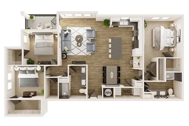 Unit 2-15215 2-15215 floor plan