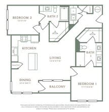 Unit 2112 2112 floor plan