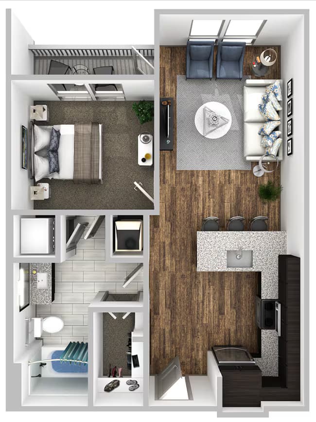 K-A1 267 floor plan