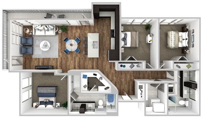K-C1 358 floor plan
