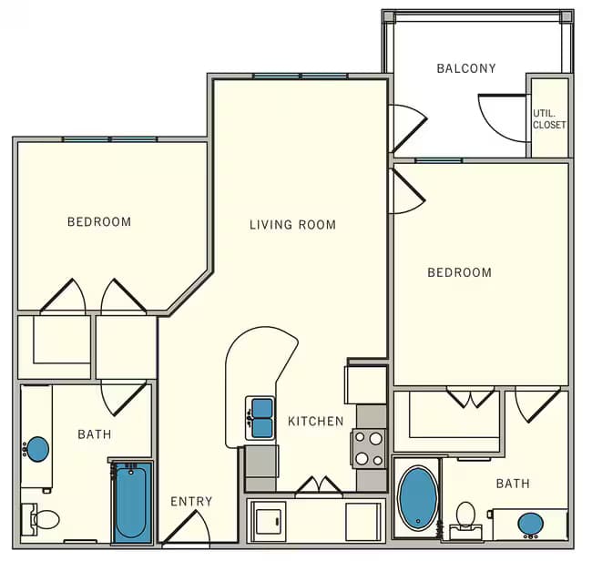 Unit 4108 4108 floor plan