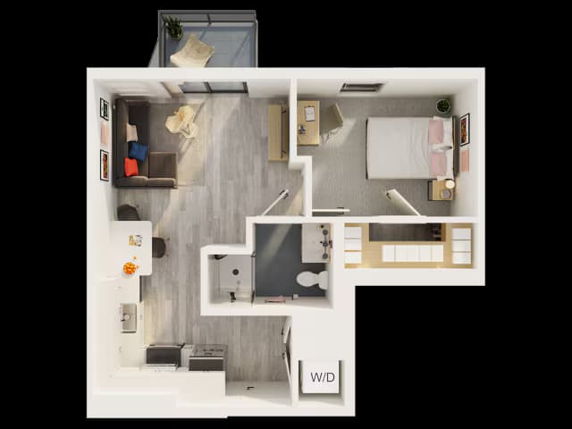 Unit Full Balcony Full Balcony floor plan