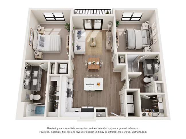 Unit 3207 3207 floor plan
