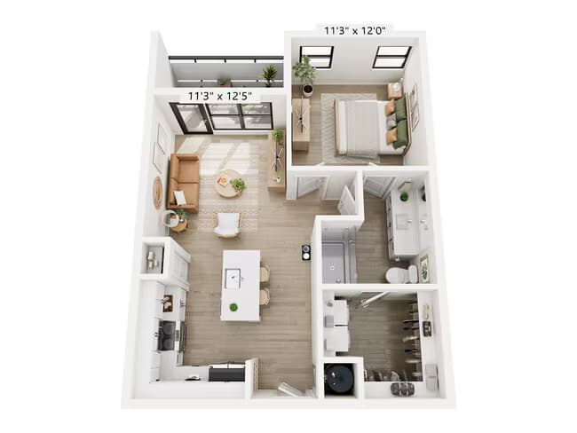 Unit 7202 2407 floor plan
