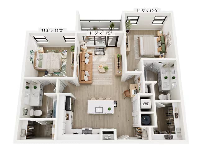 2A 4108 floor plan
