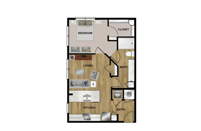Unit 431 431 floor plan