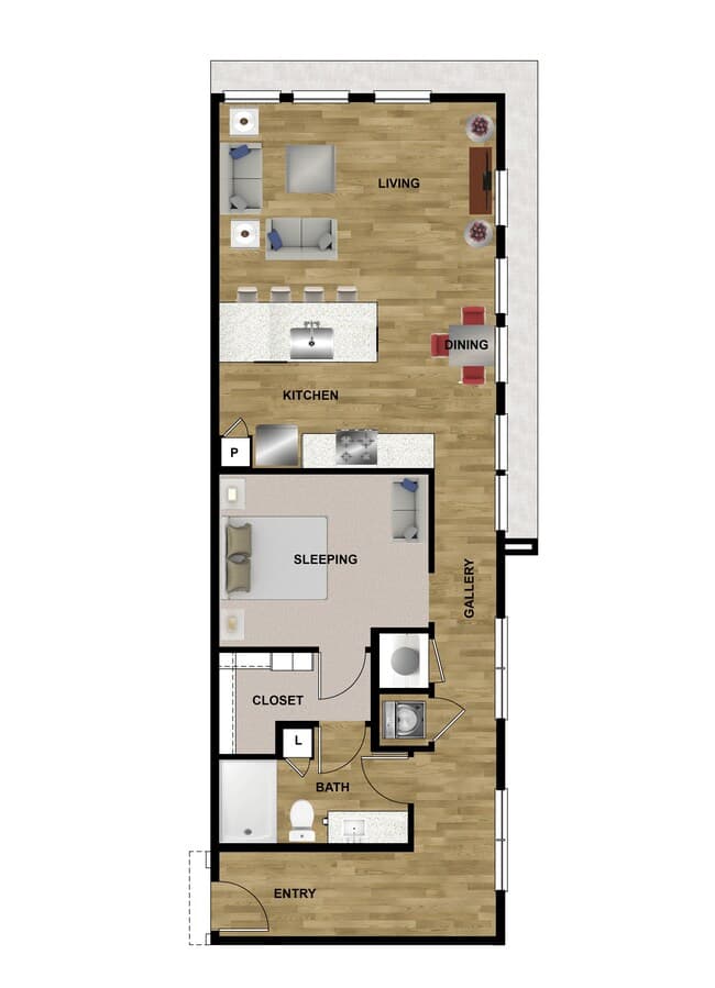 Unit 215 215 floor plan