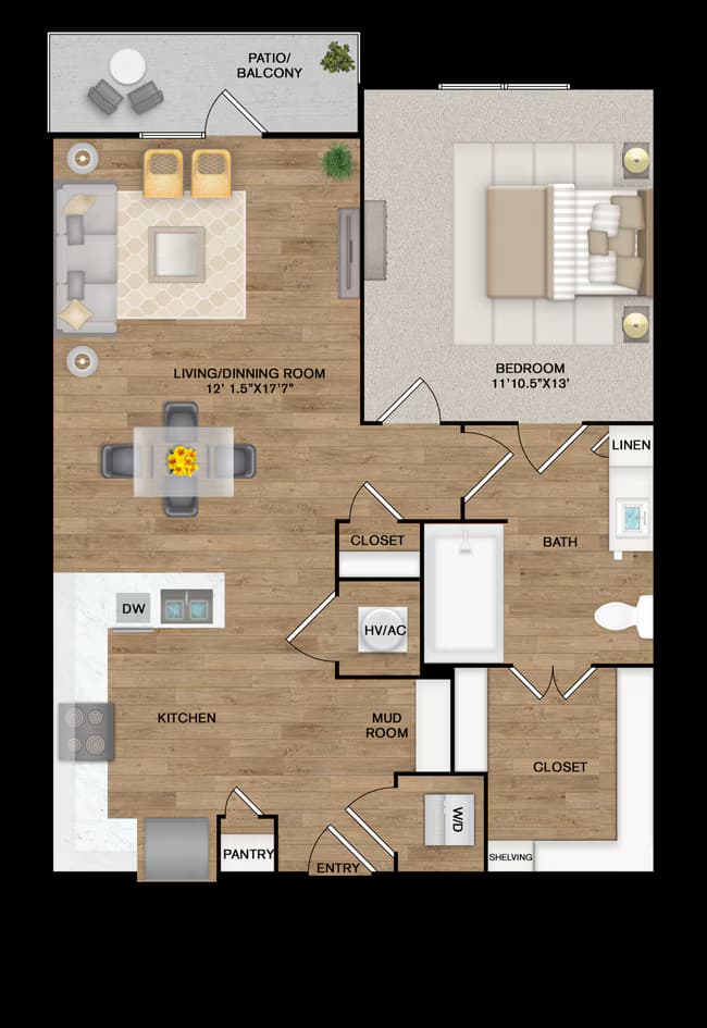 Unit 05105 05105 floor plan