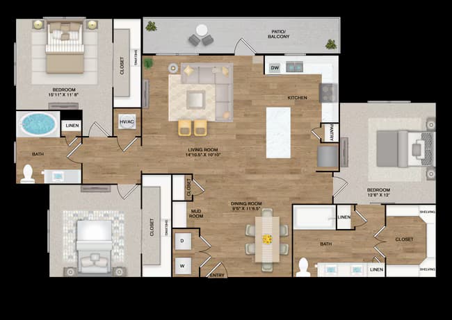 C1 09317 floor plan