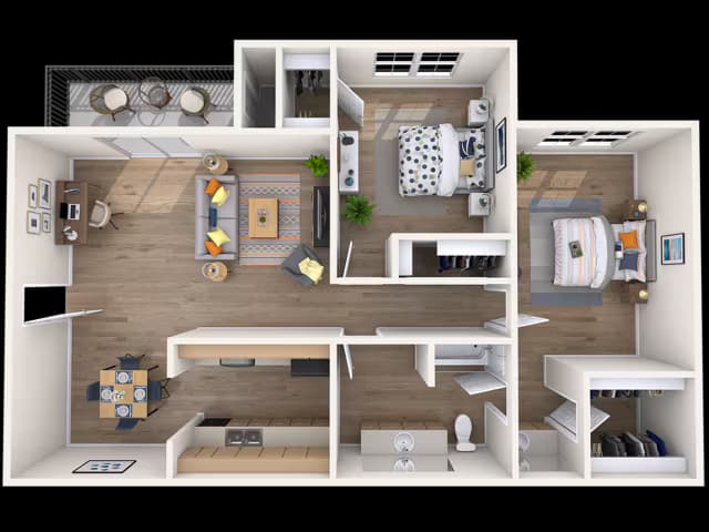 Periwinkle 6-2126 floor plan