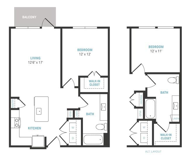 Unit 4309 4509 floor plan