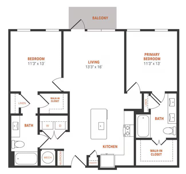 Unit 4455 4612 floor plan