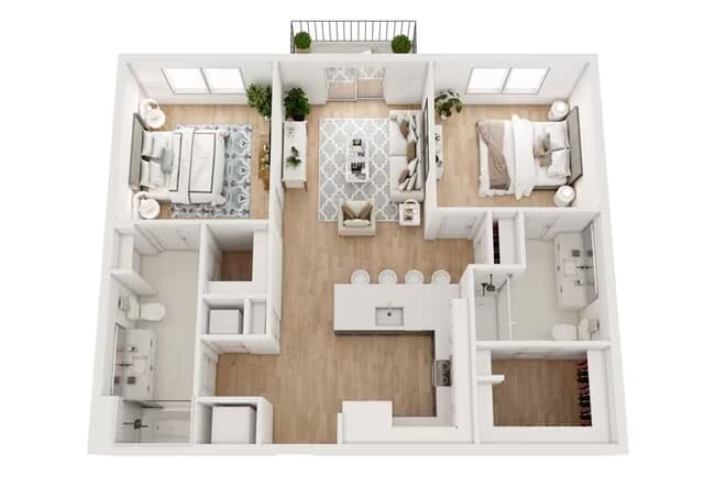 2A 2104 floor plan