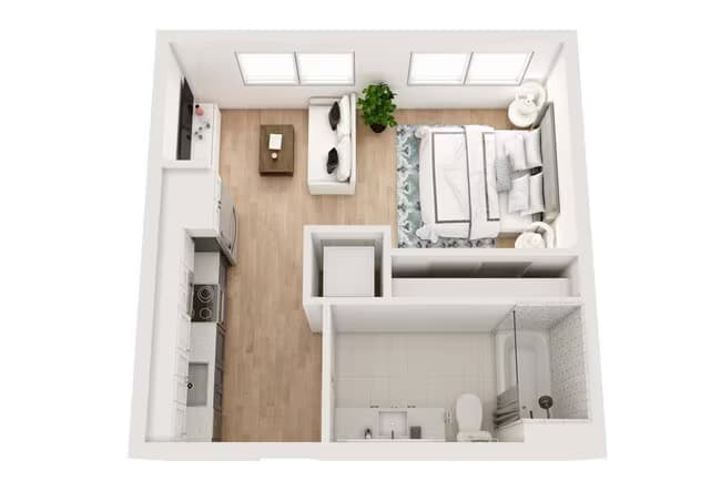 E1B 2536 floor plan