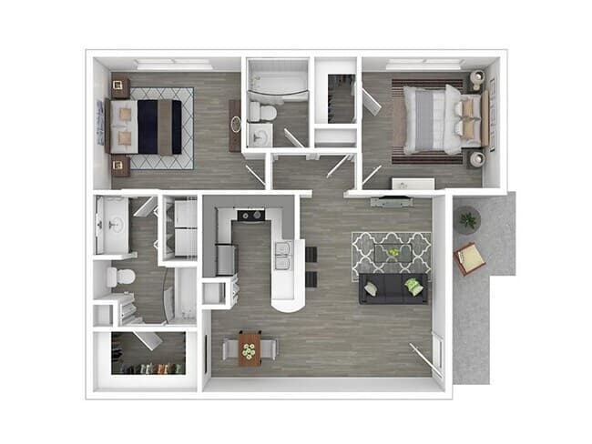 B1-R 3107 floor plan